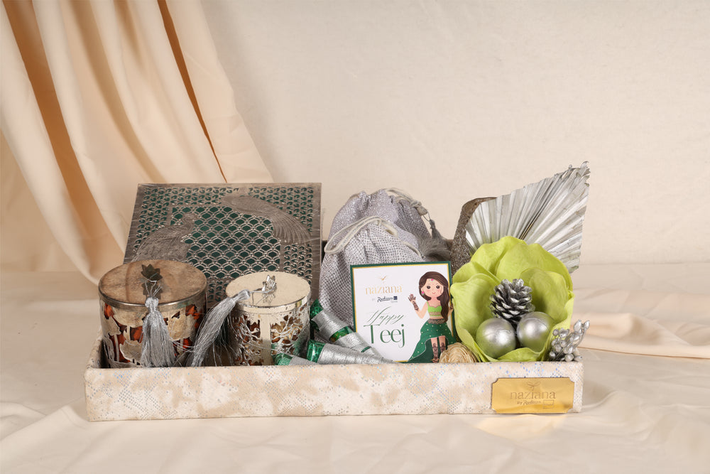 Silver Serenity Teej Hamper