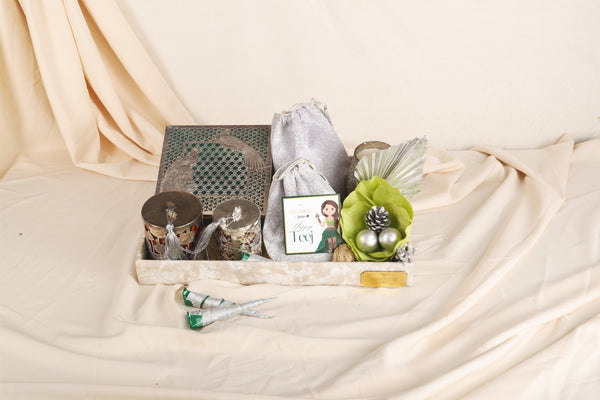 Silver Serenity Teej Hamper