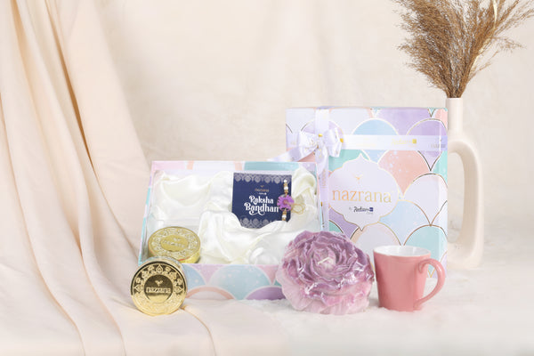 Pastel Promise Rakhi Gift Box