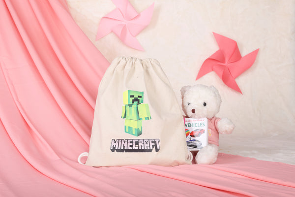 Minecraft Explorer Activity Bag