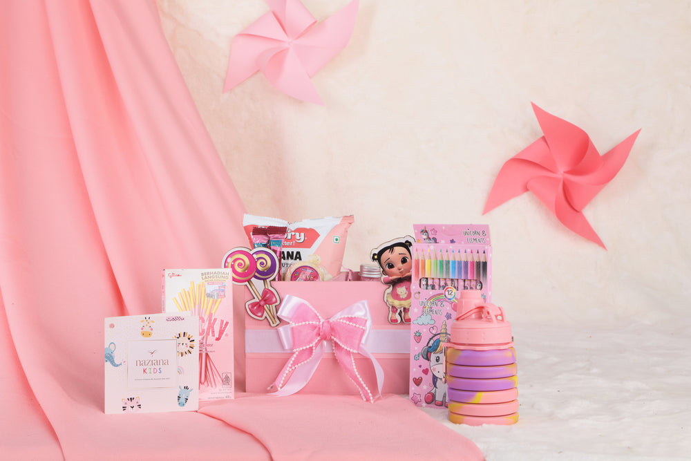 Pink Whimsy Kids Hamper