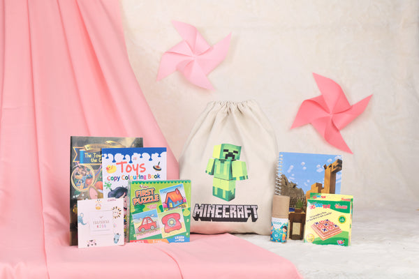 Minecraft Explorer Activity Bag
