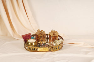 Golden Bond Rakhi Tray