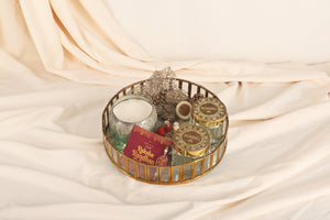 Circle of Love Rakhi Brass Hamper