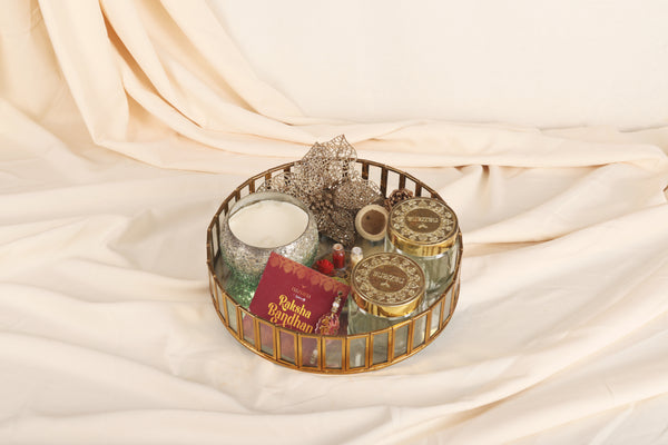 Circle of Love Rakhi Brass Hamper