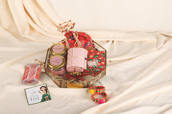 Teej Grace Glass Hamper