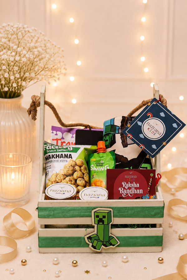 Minecraft Rakhi Adventure Hamper