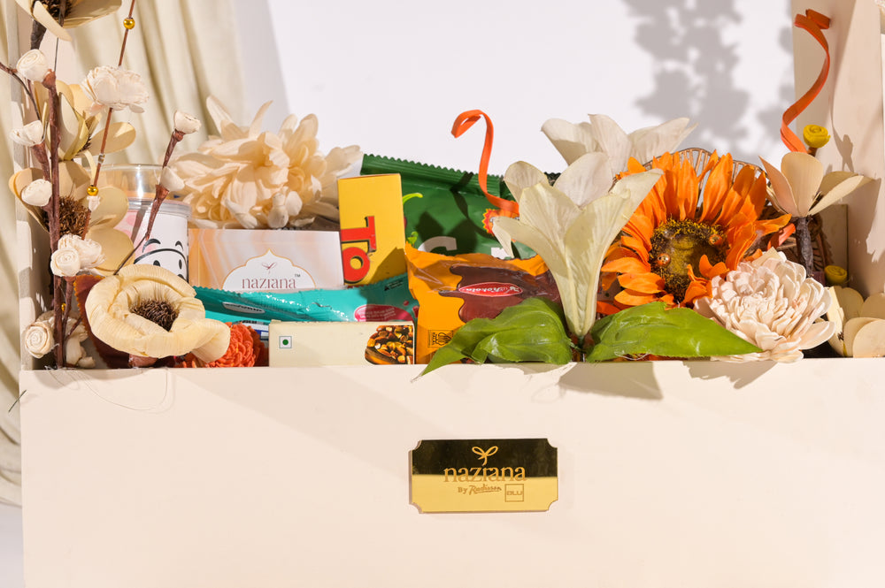 Nazrana Elegant Floral Gift Hamper