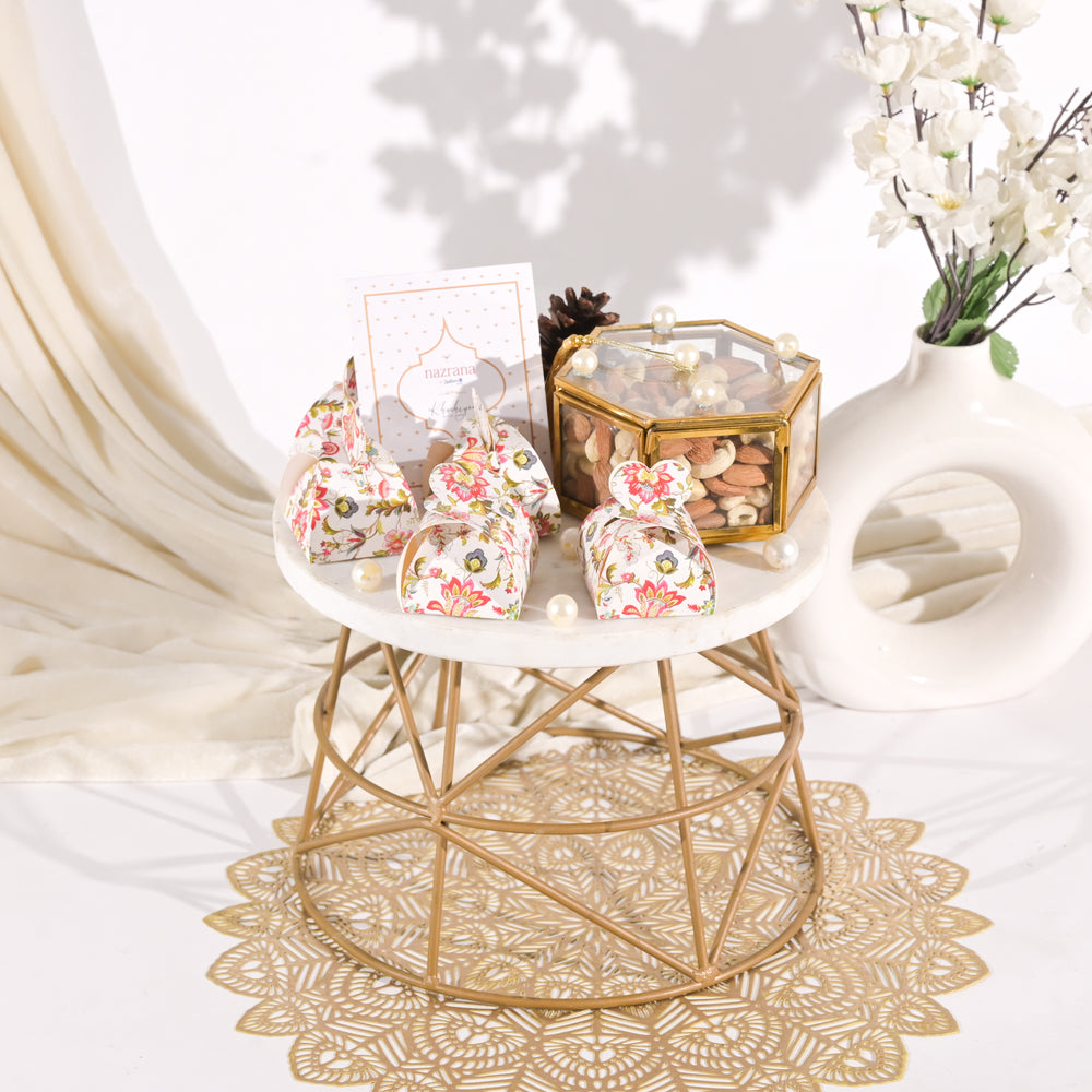 Nazrana Marble Elegance Gift Set