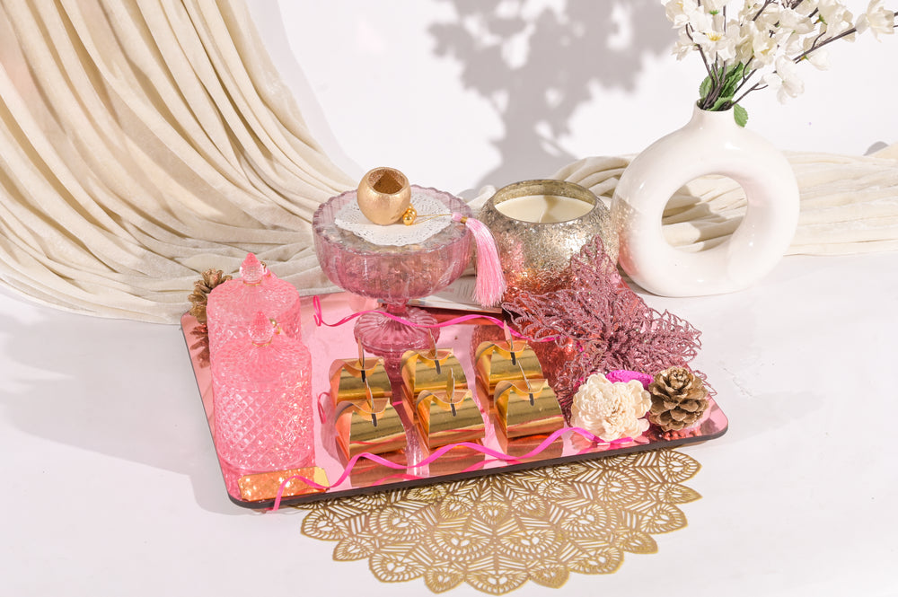 Nazrana Blush Luxe Gifting Tray