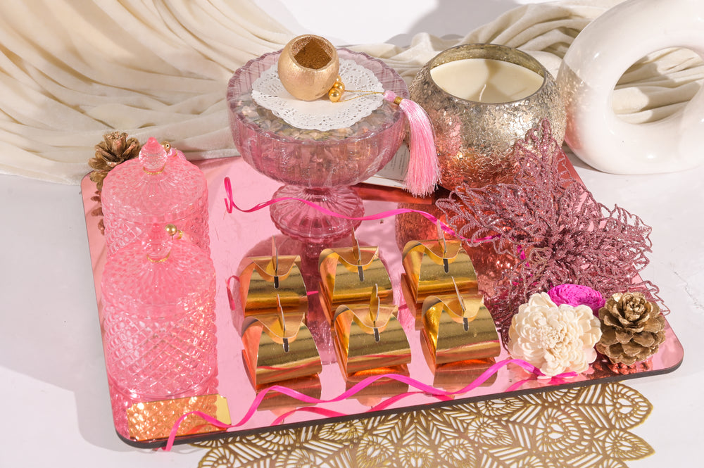 Nazrana Blush Luxe Gifting Tray