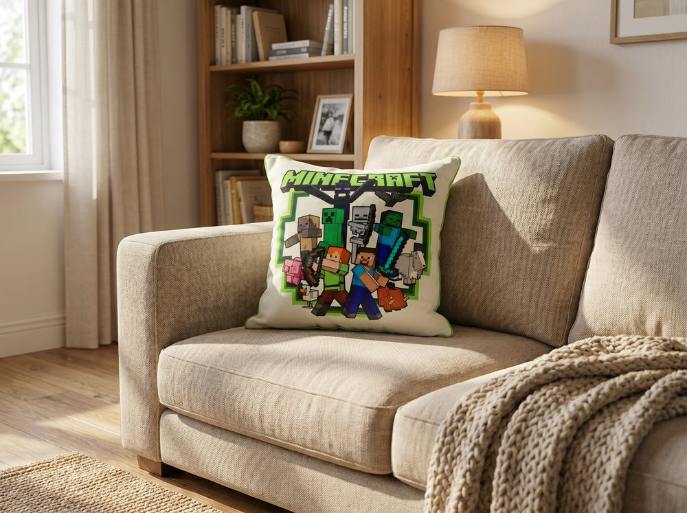 Minecraft Adventure Cushion