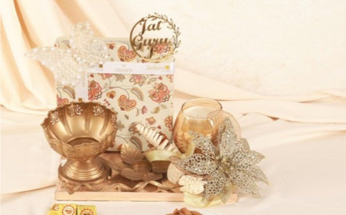 Floral Chowki Gift Set