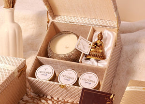 Serenity Dry Fruit & Candle Hamper