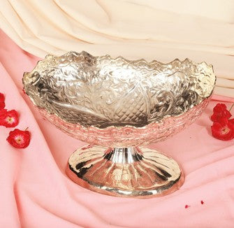 Royal German Silver Luxe Fruit Basket