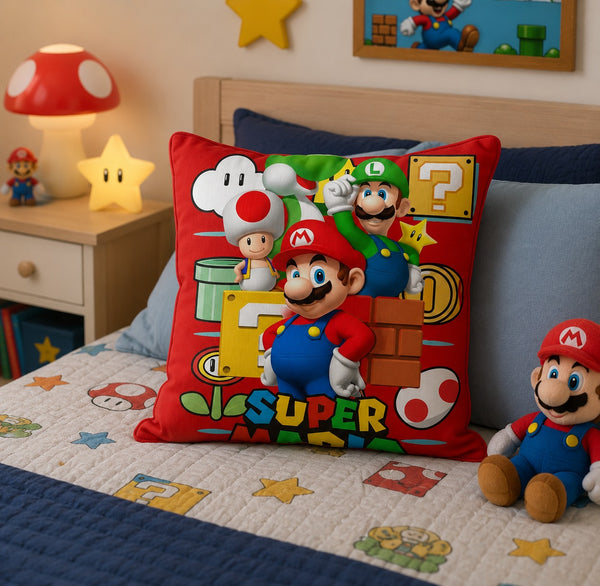 Super Mario Adventure Cushion