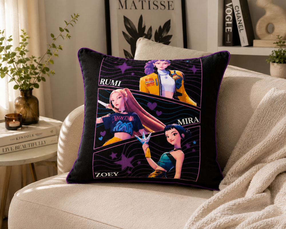 Neon Pop Diva Cushion