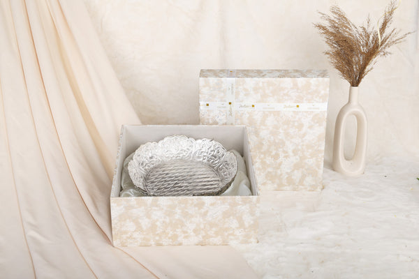Frosted Ivory Treasure Box