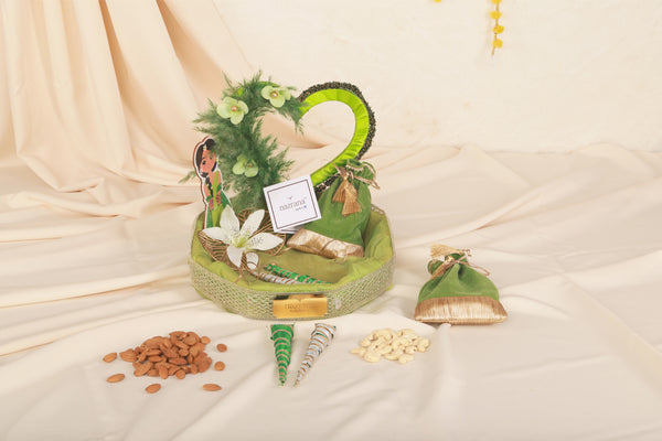 Green Shringar Delight