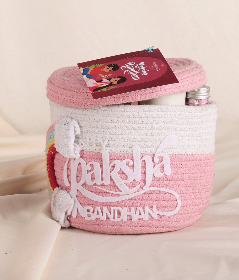 Pink Rakhi Joy Box